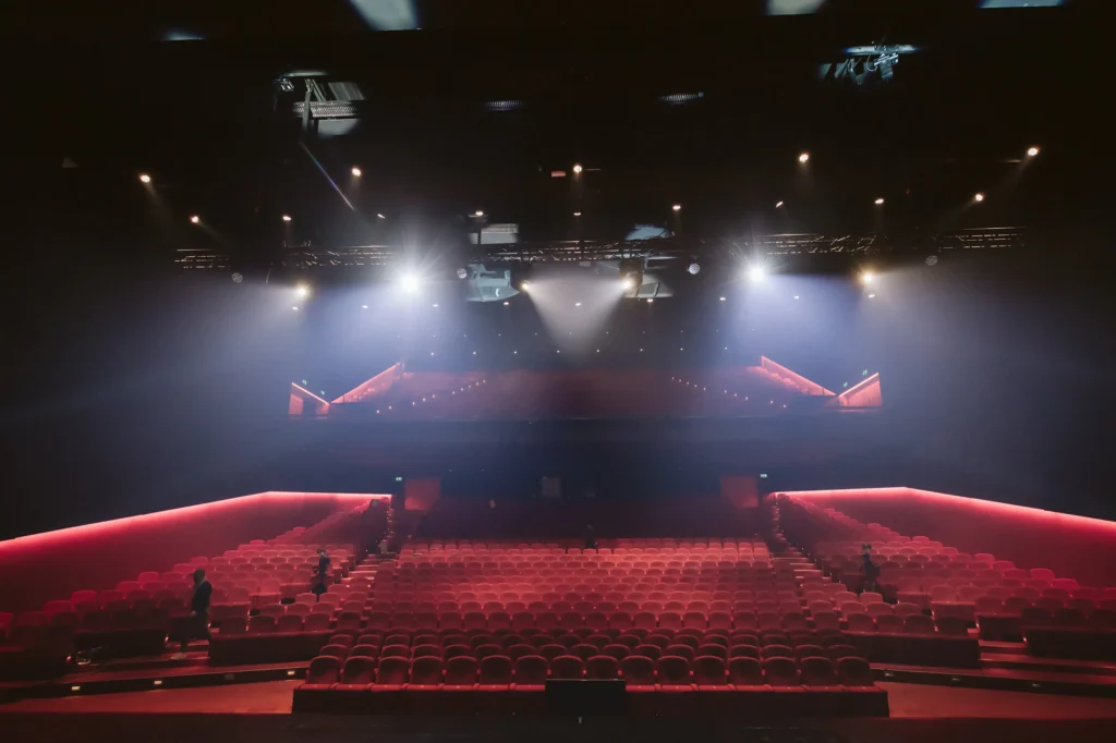 Big Theatre With Lights On