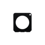 Gel frame for Mini Profile(Leko) 20 series, black