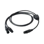 Y split DMX XLR cable 3-pin